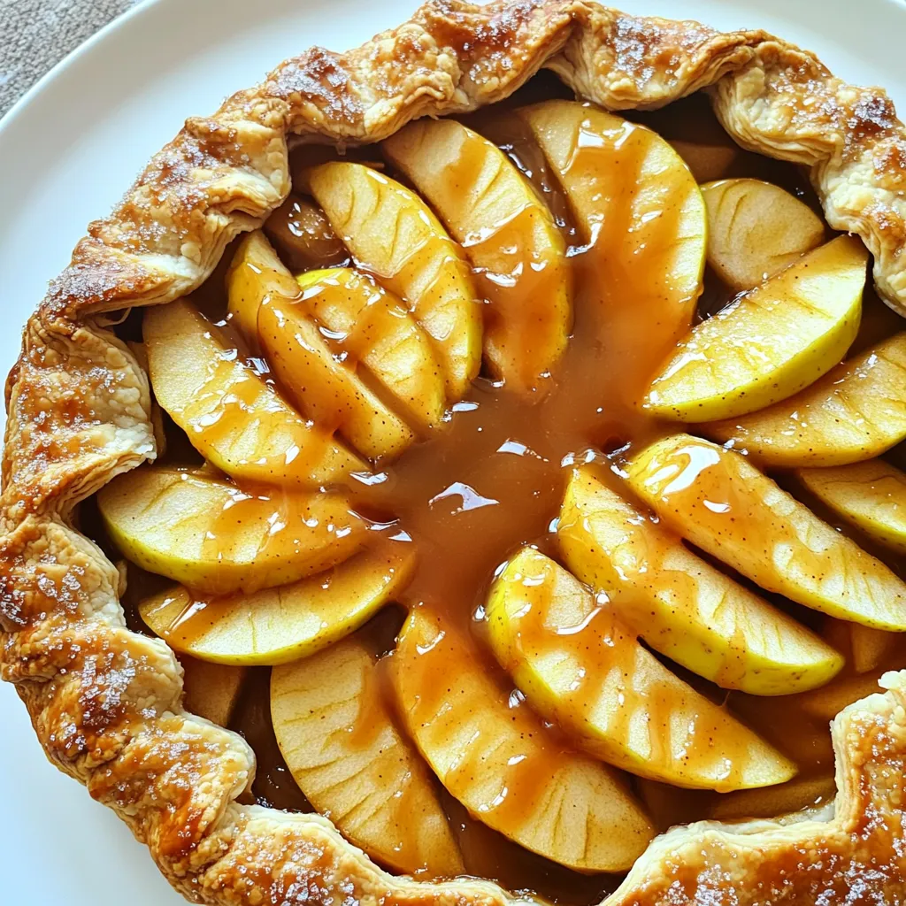 Caramel Apple Galette Simple and Flavorful Delight