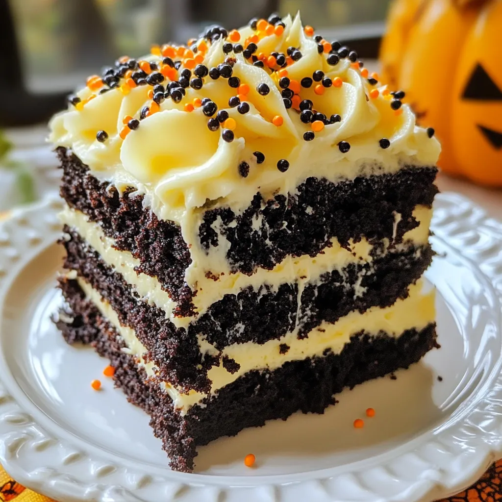Halloween Black Velvet Cake Spooktacular Recipe
