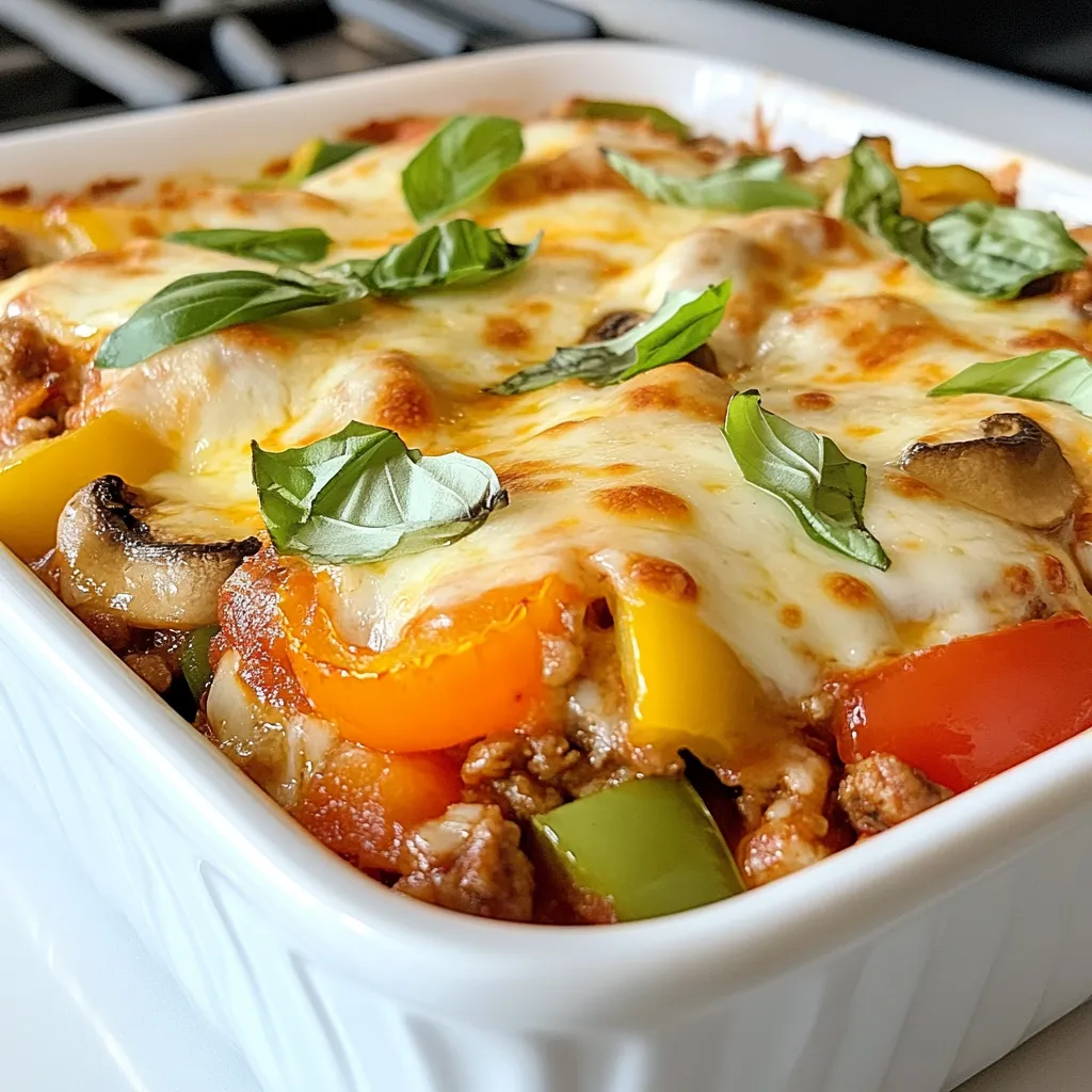 Low Carb Pizza Casserole Flavorful and Easy Dish