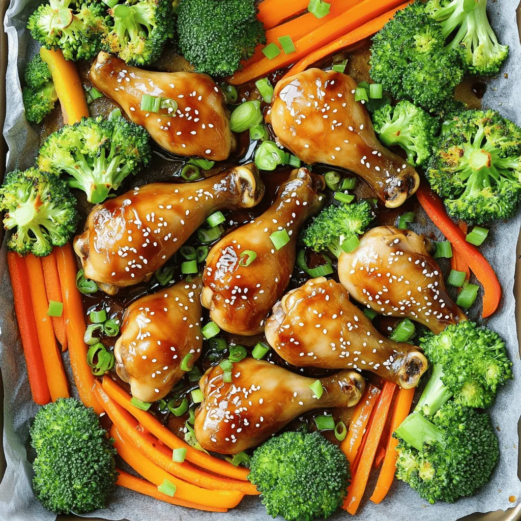 Sheet Pan Teriyaki Chicken Drumsticks Simple Feast