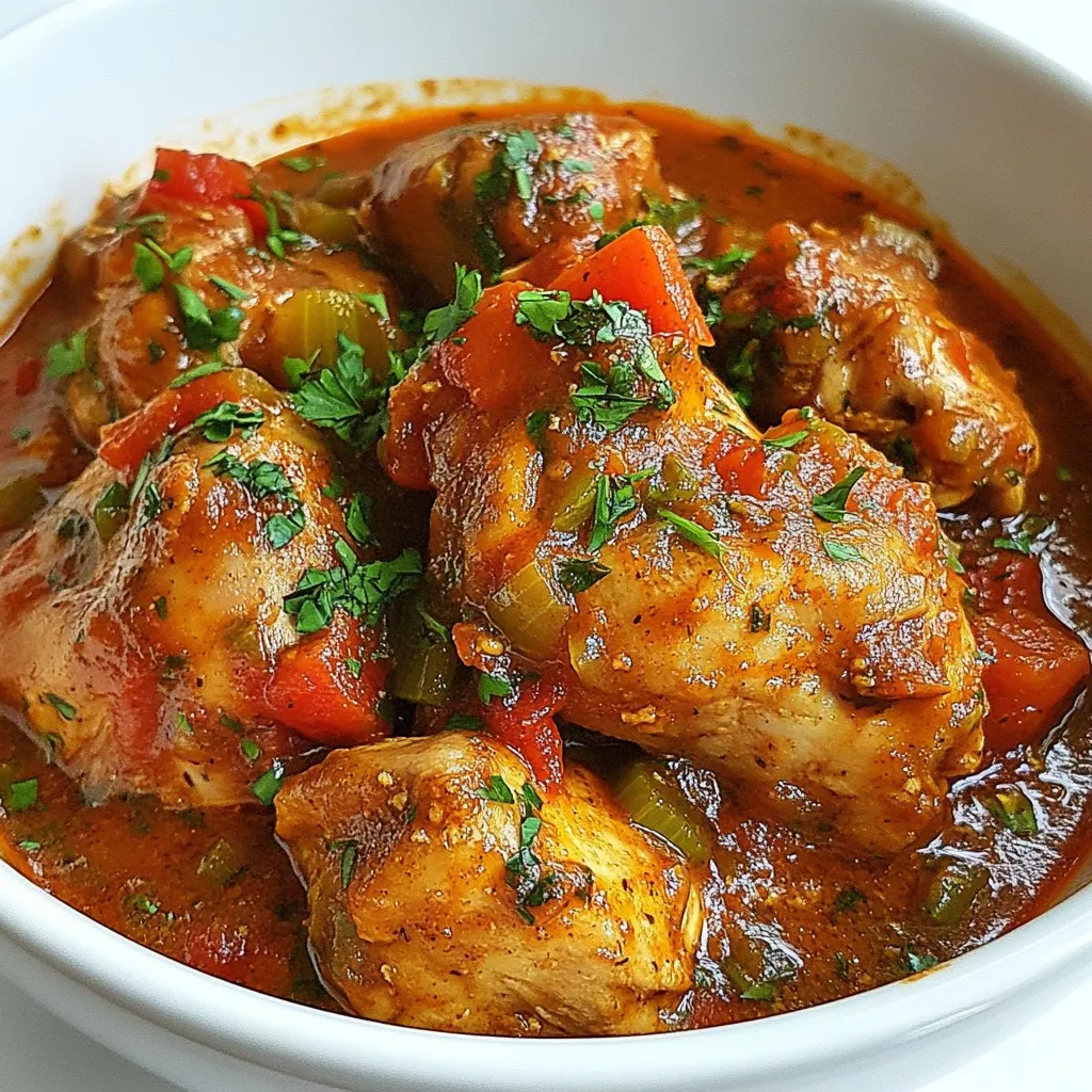 Spicy Nigerian Chicken Stew Flavorful and Hearty Dish
