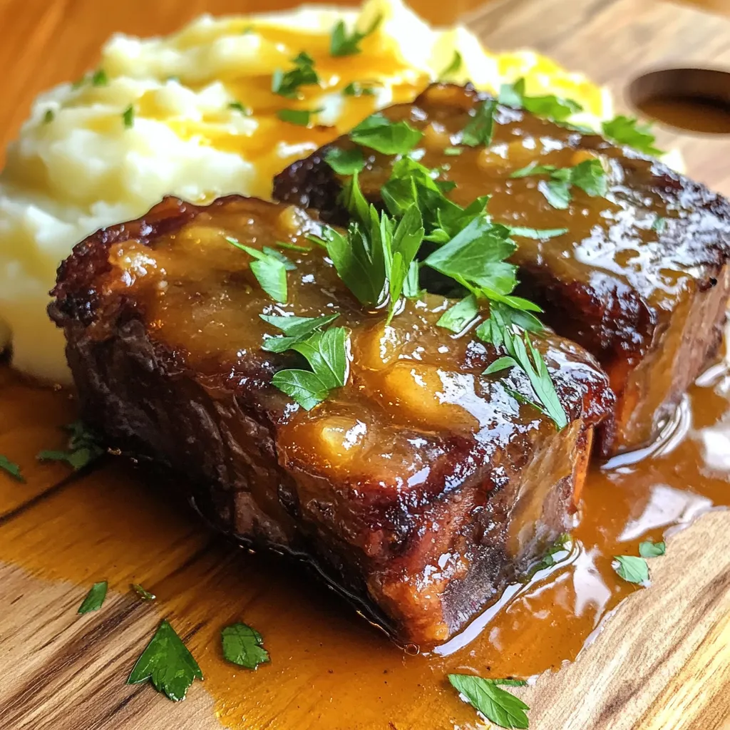 Apple Cider Braised Short Ribs Slow Cooker Delight