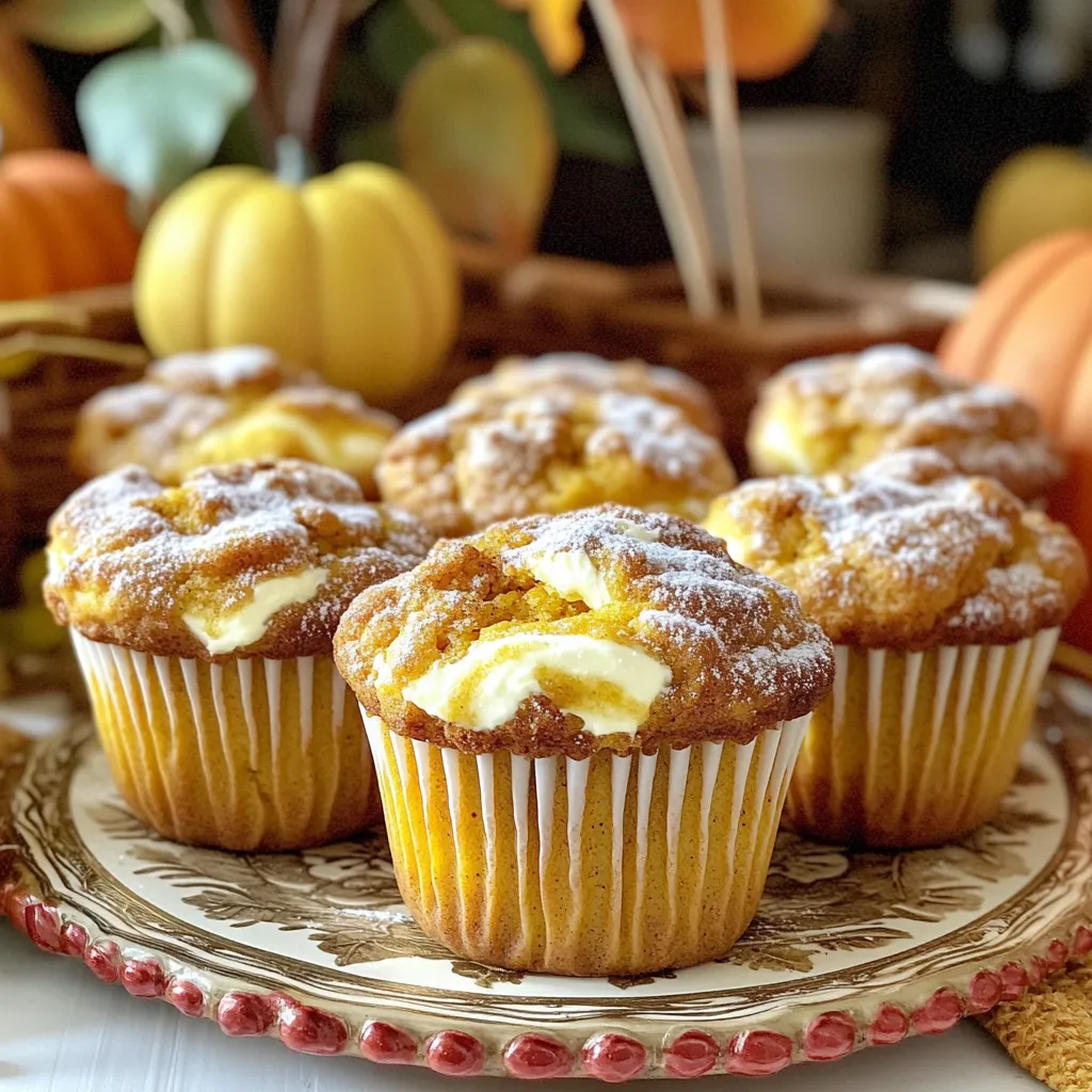 Pumpkin Cream Cheese Muffins Delightful and Easy Recipe