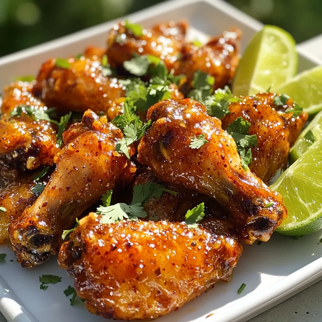 Chili Garlic Butter Chicken Wings Savory Crispy Treat