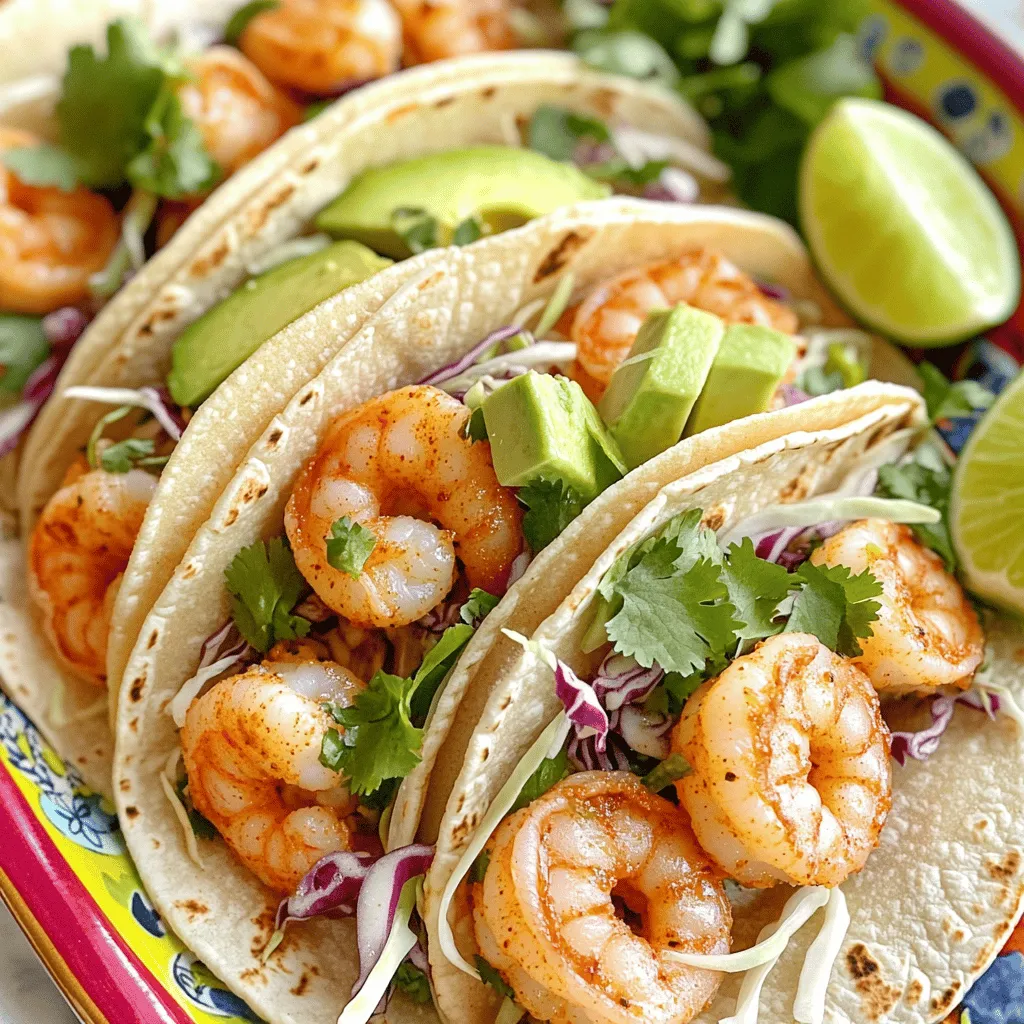 Garlic Chili Shrimp Tacos Flavorful and Easy Meal
