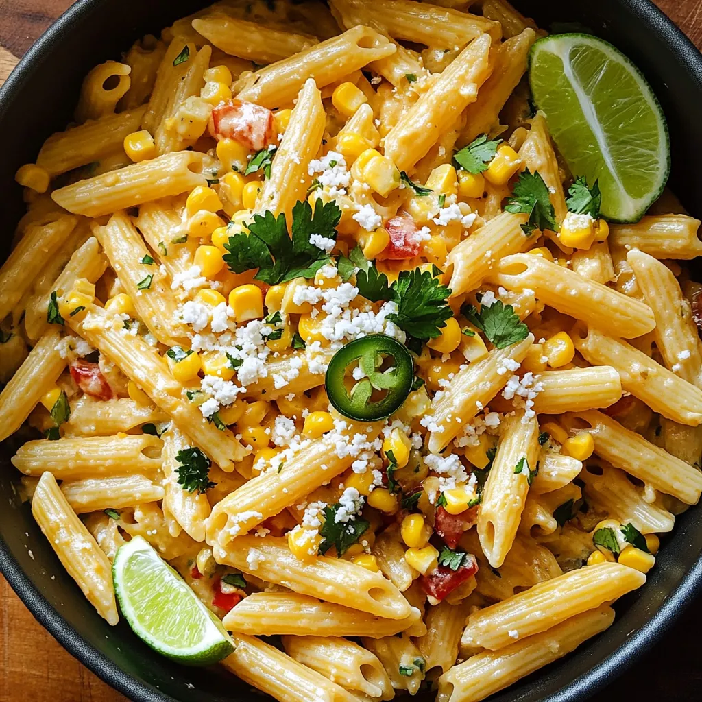 Street Corn One-Pot Pasta Delightful and Easy Meal