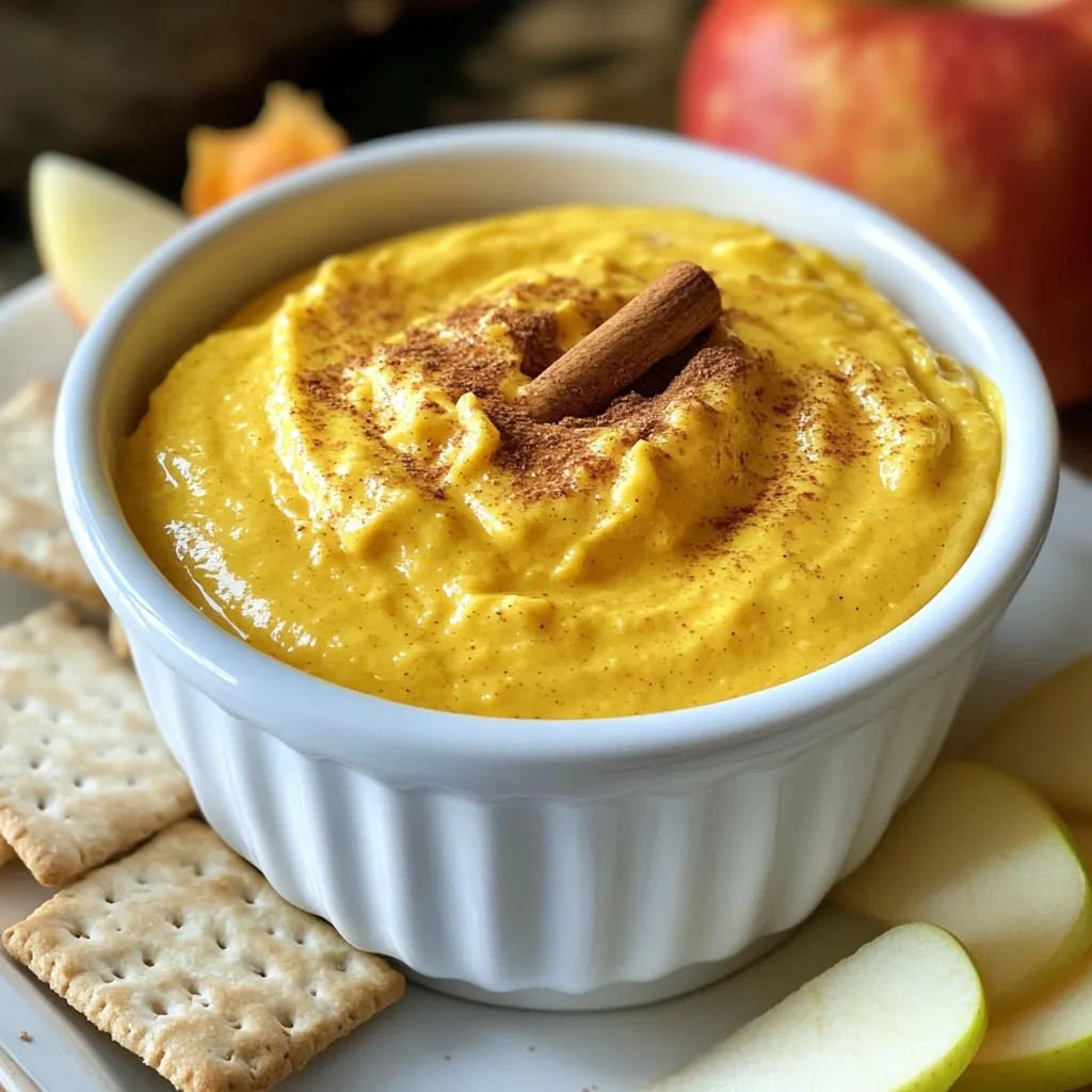 Four Ingredient Pumpkin Dip Simple and Tasty Treat