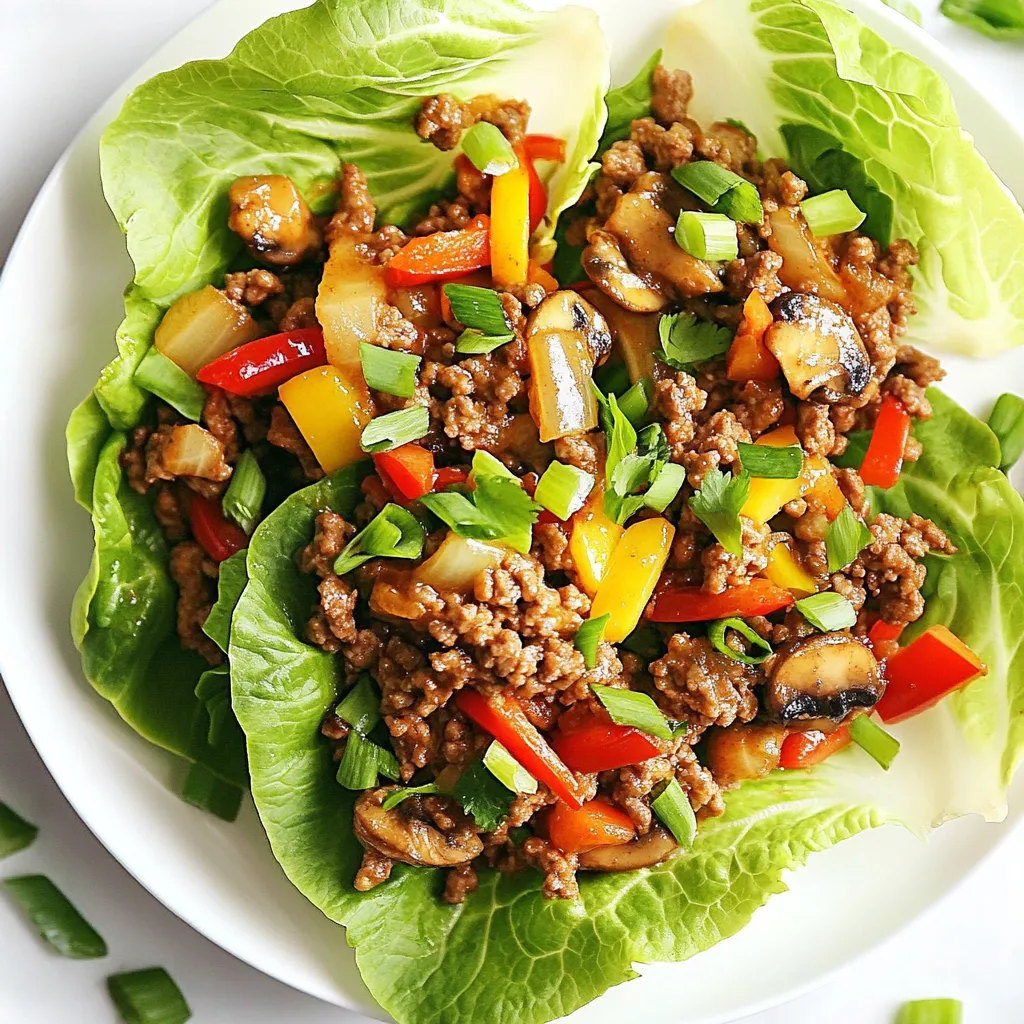 Asian Beef Lettuce Wraps Simple Flavorful Meal