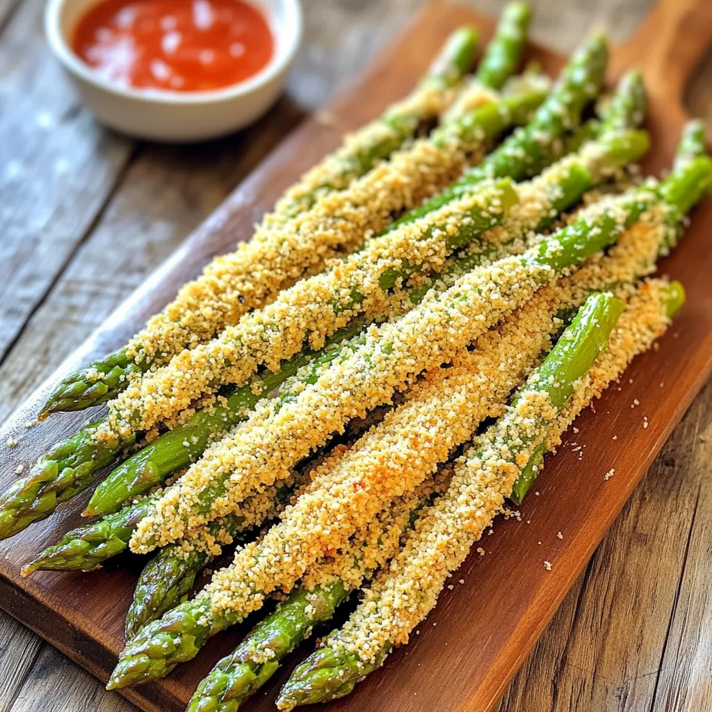 Air Fryer Parmesan Asparagus Fries Crunchy Delight