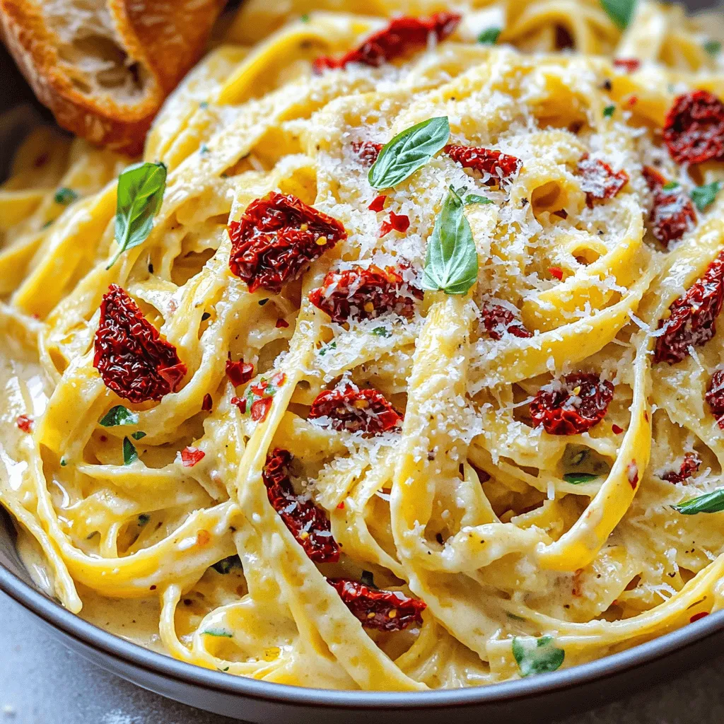 Creamy Sun-Dried Tomato Pasta Easy Weeknight Meal