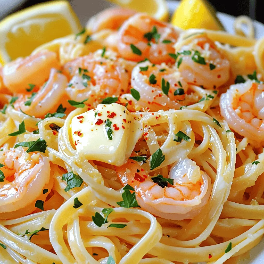 Garlic Butter Shrimp Scampi Pasta 15 Minutes Delight