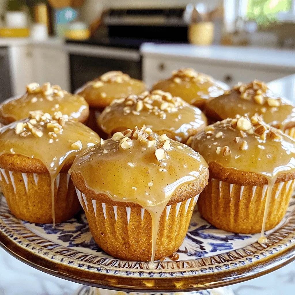 Maple Glazed Pumpkin Donut Muffins Easy and Delicious