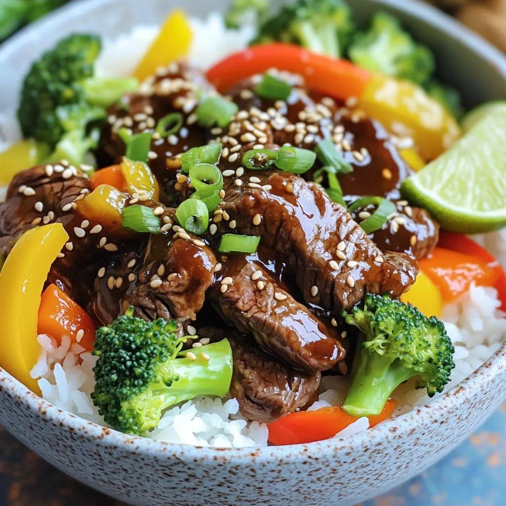 Teriyaki Beef Bowls Flavorful and Easy Weeknight Meal