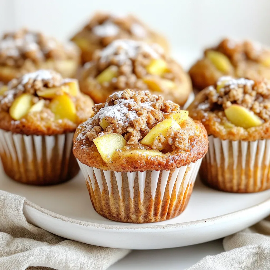Apple Cinnamon Streusel Muffins Simple and Tasty Recipe