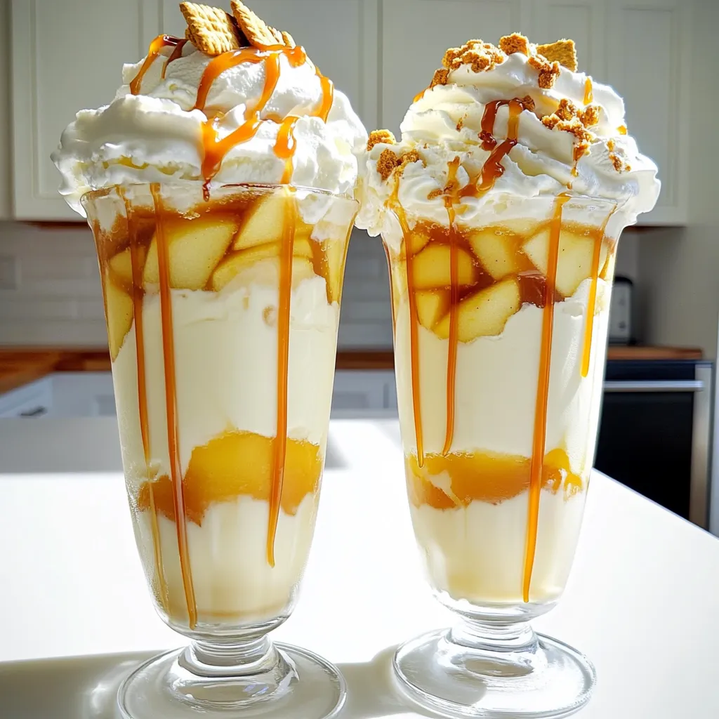 Caramel Apple Milkshake Delightfully Simple Recipe