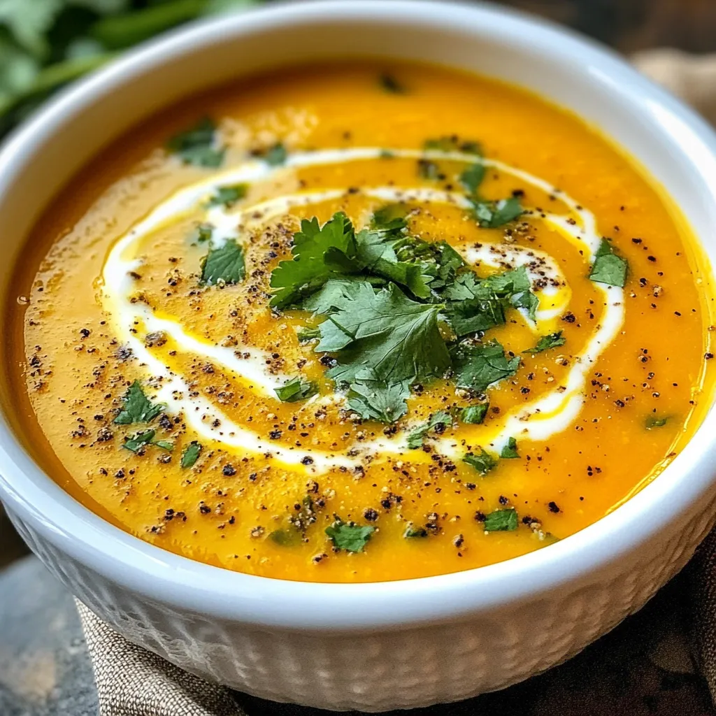 Pumpkin Sweet Potato Anti Inflammatory Soup Delight
