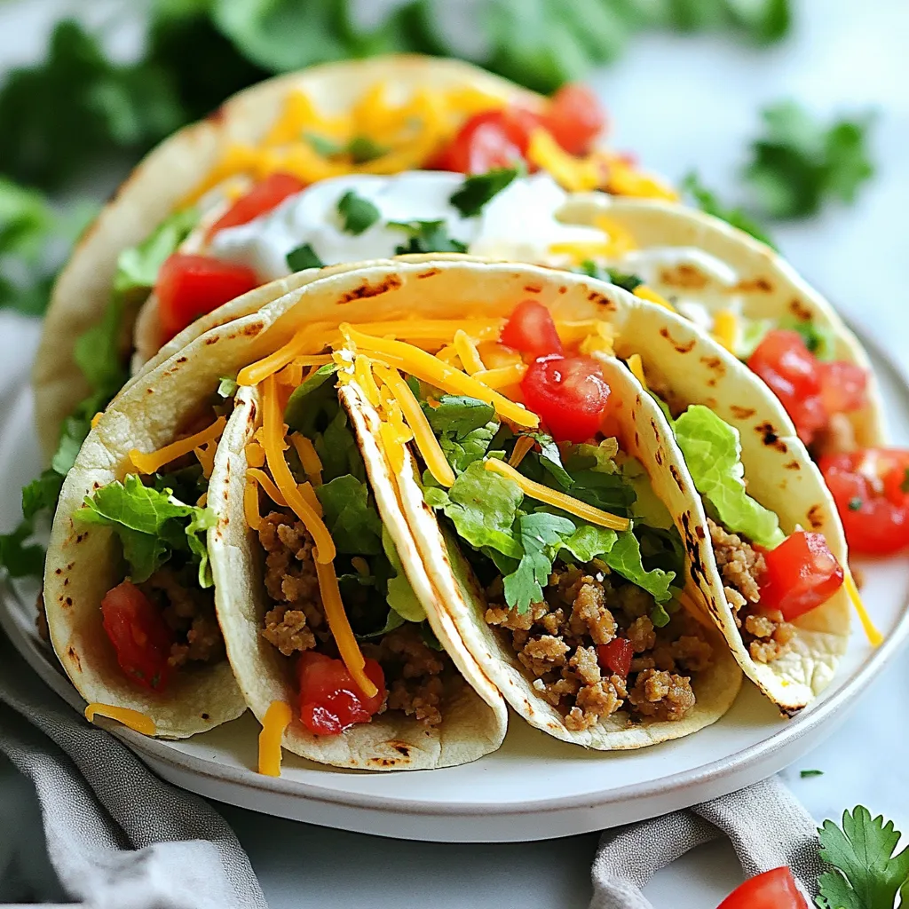 Kid Friendly Ground Chicken Tacos Simple and Tasty