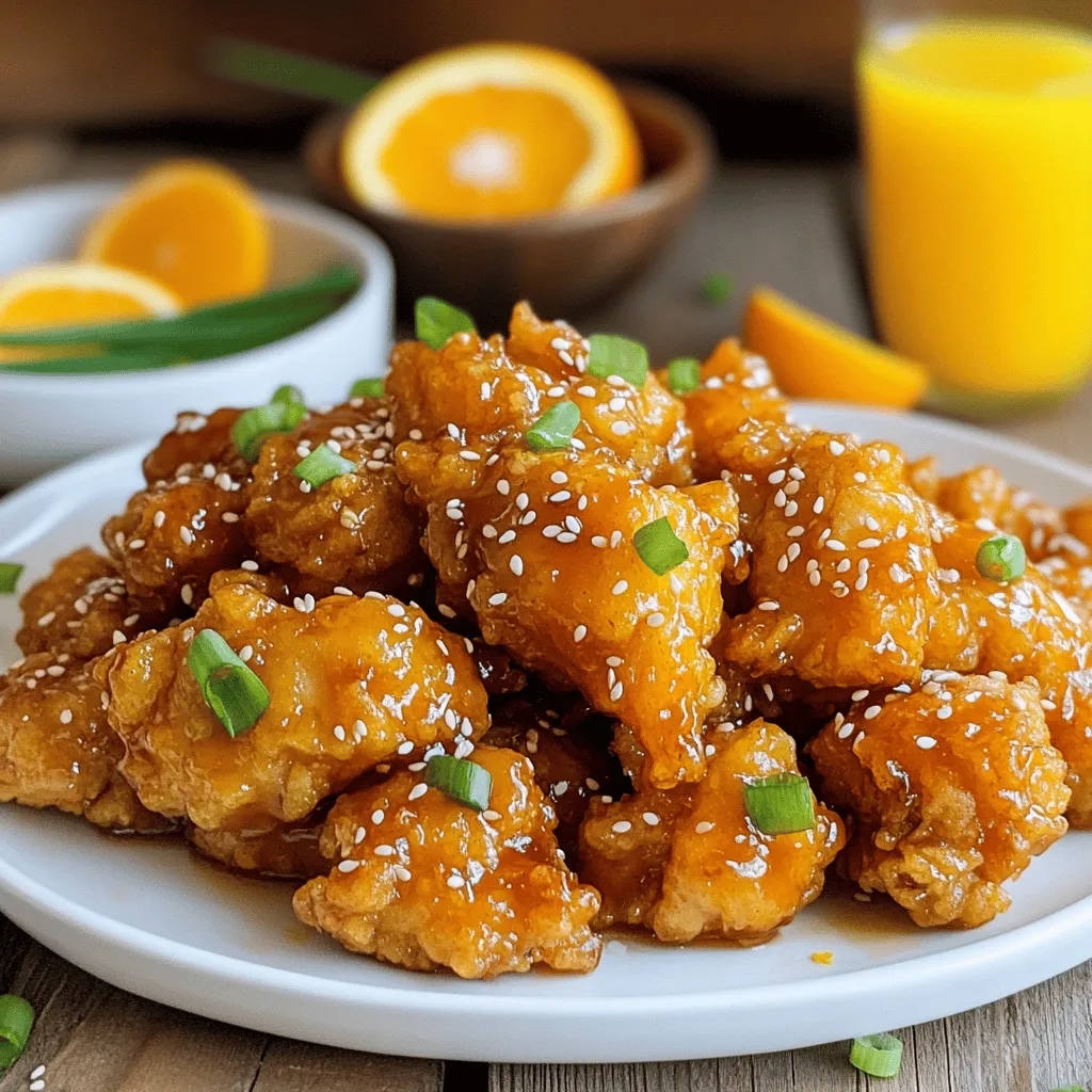 Crispy Orange Chicken Flavorful and Easy Recipe