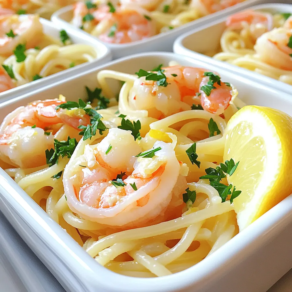 Minute Shrimp Scampi Pasta Quick and Tasty Meal
