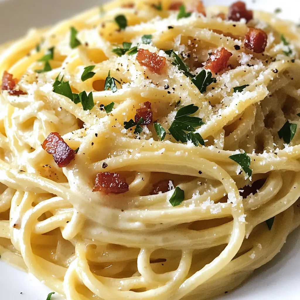 Creamy Carbonara Pasta Simple and Flavorful Recipe