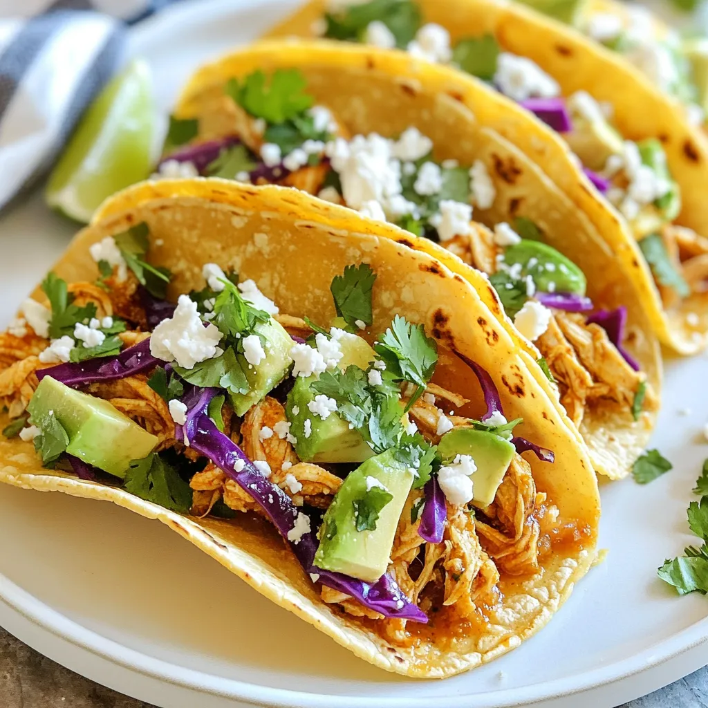 Chicken Street Tacos Simple and Flavorful Recipe