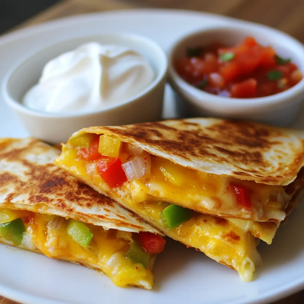 Simple Breakfast Quesadilla Quick and Tasty Recipe