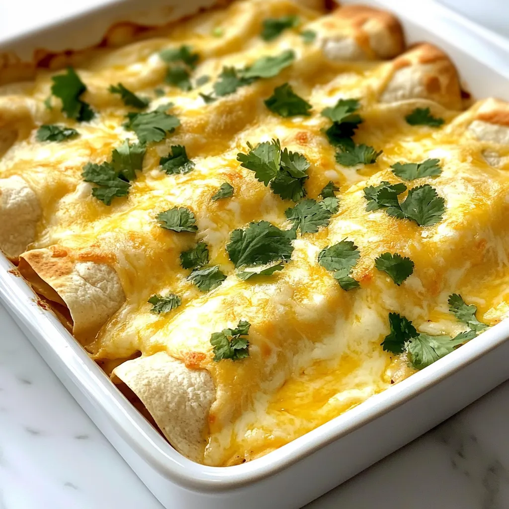 Low Carb White Chicken Enchiladas Flavorful Delight
