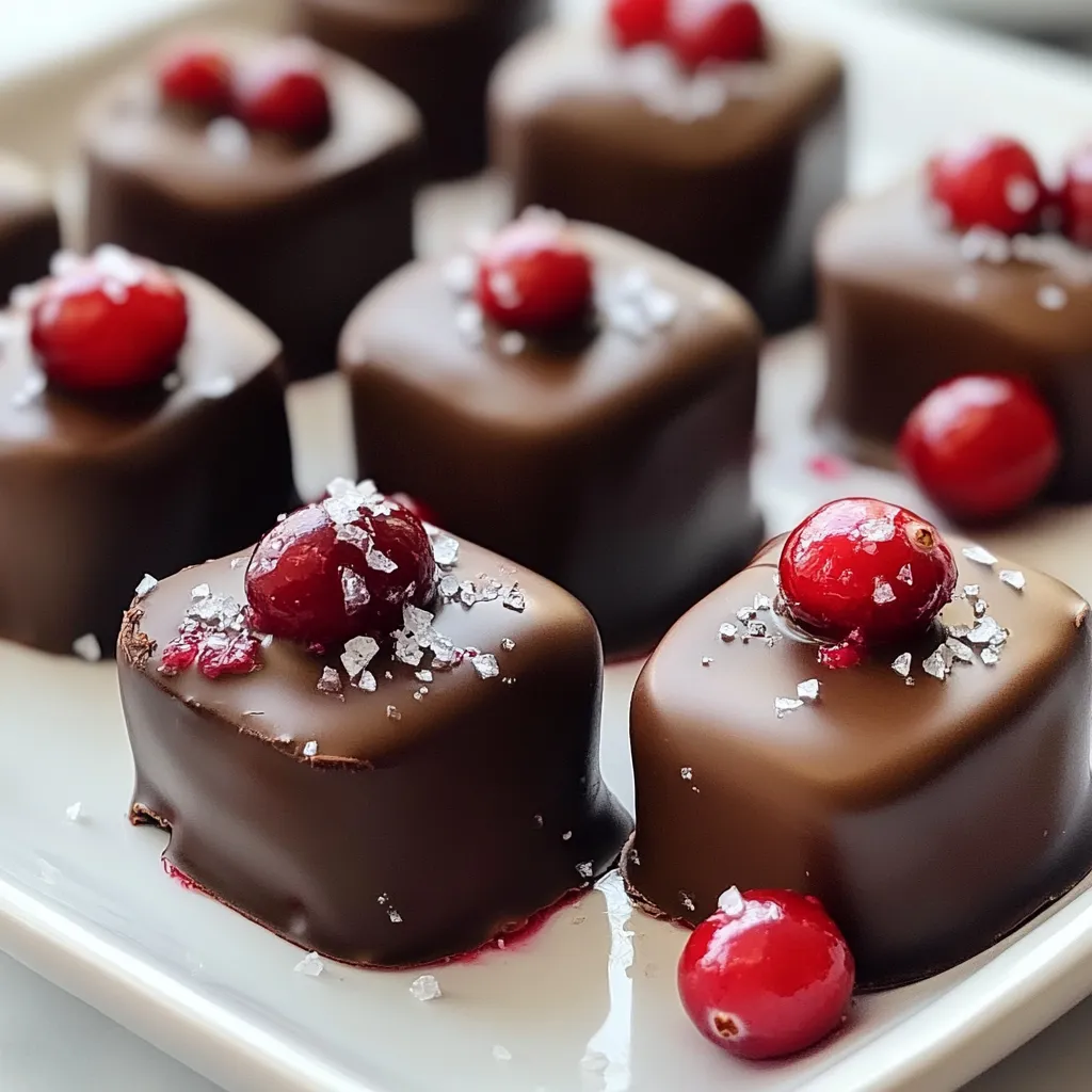 Chocolate Dipped Cranberry Sauce Irresistible Delight