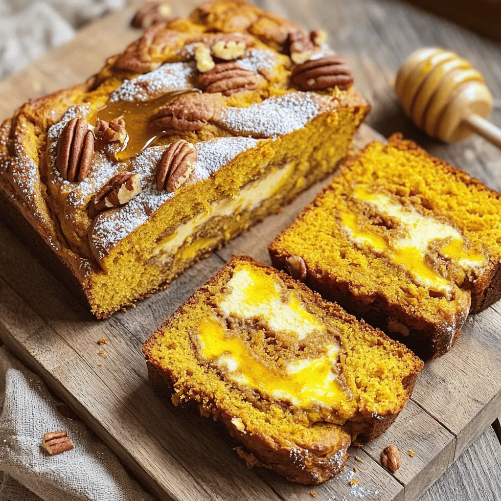 Pumpkin Cream Cheese Swirl Bread Easy and Delicious