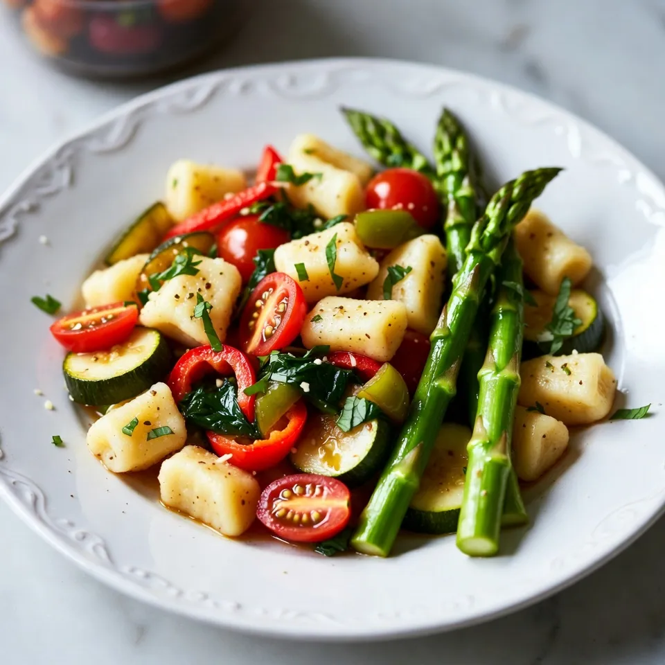One-Pan Gnocchi Primavera Easy and Flavorful Meal