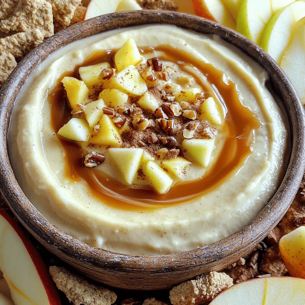 Caramel Apple Cheesecake Dip Creamy and Delicious Treat