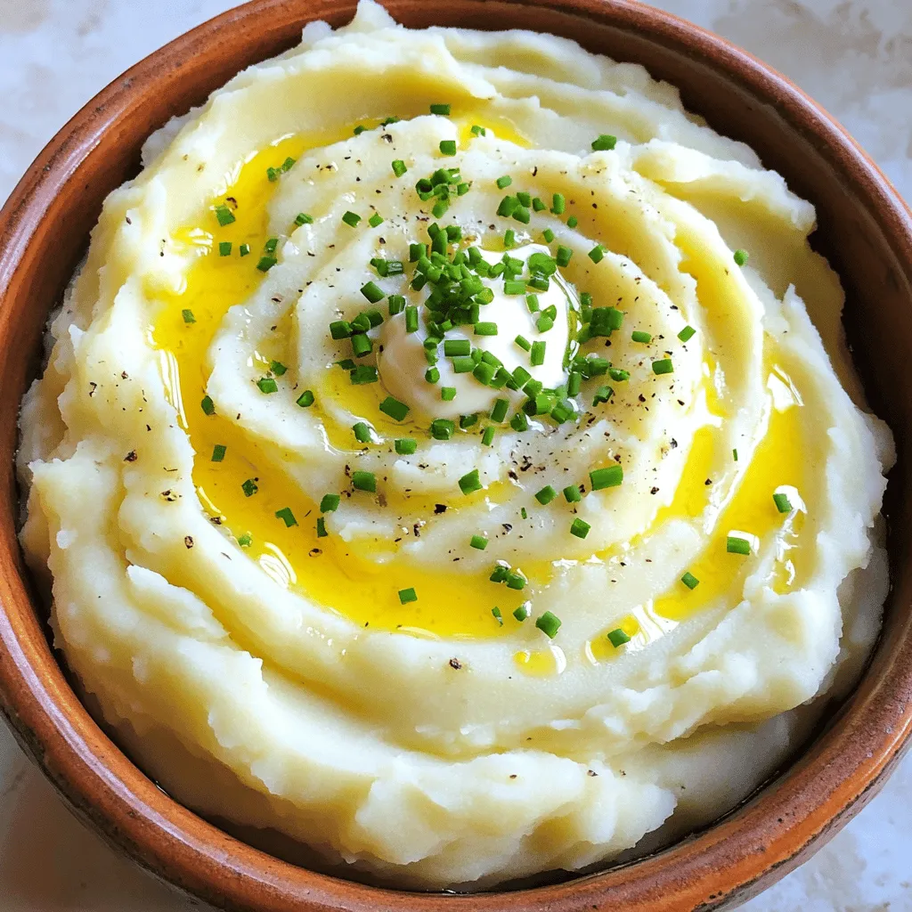 Instant Pot Garlic Mashed Potatoes Fast and Flavorful