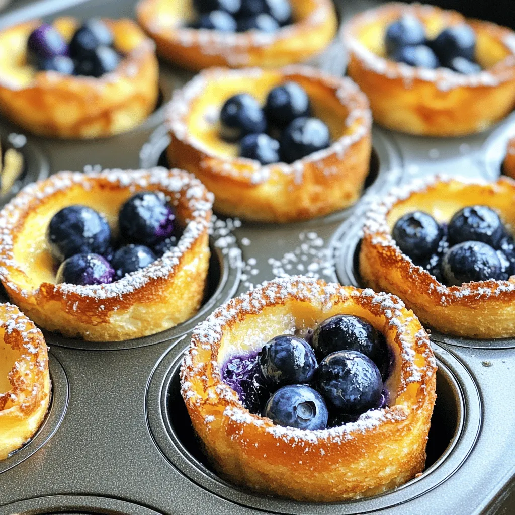 Baked Blueberry French Toast Cups Easy and Delicious