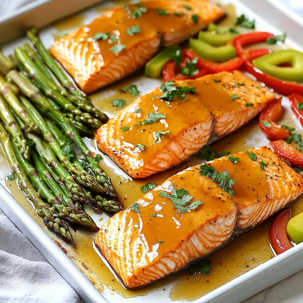 Maple Glazed Salmon Sheet Pan Flavorful and Easy Meal