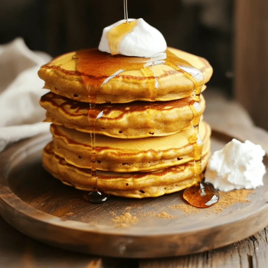 Pumpkin Spice Protein Pancakes Delightful Breakfast Treat