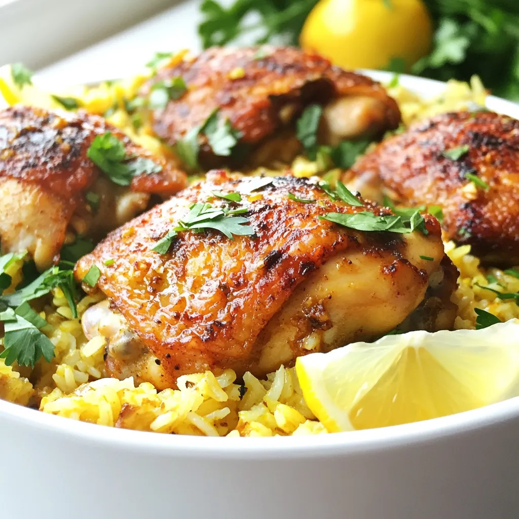 One Pot Shawarma Chicken and Rice Flavorful Meal