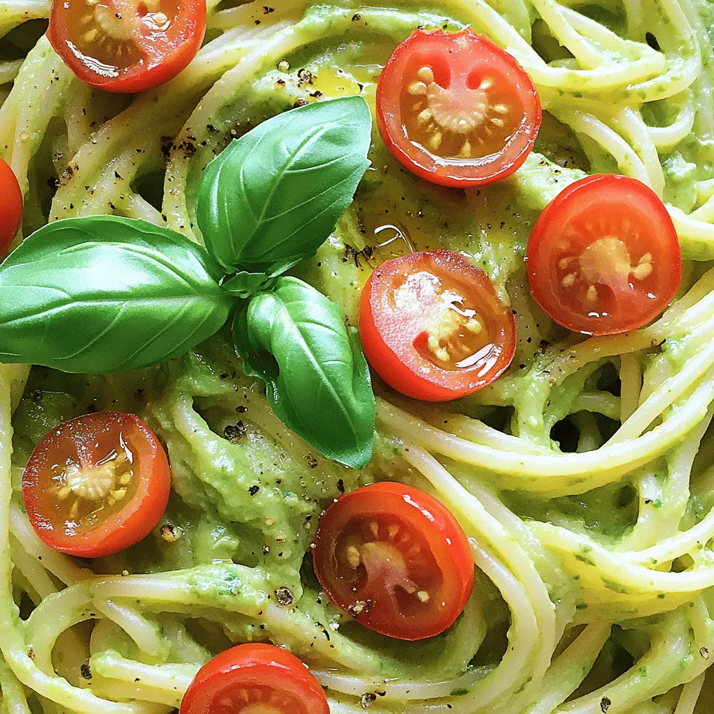 Creamy Avocado Pasta Easy and Flavorful Recipe