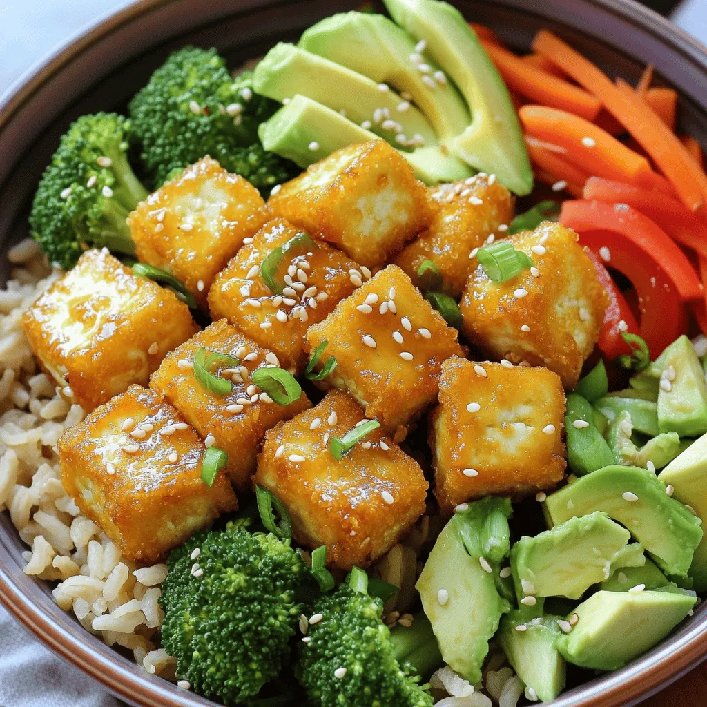 Crispy Sesame Tofu Bowls Flavorful and Healthy Meal