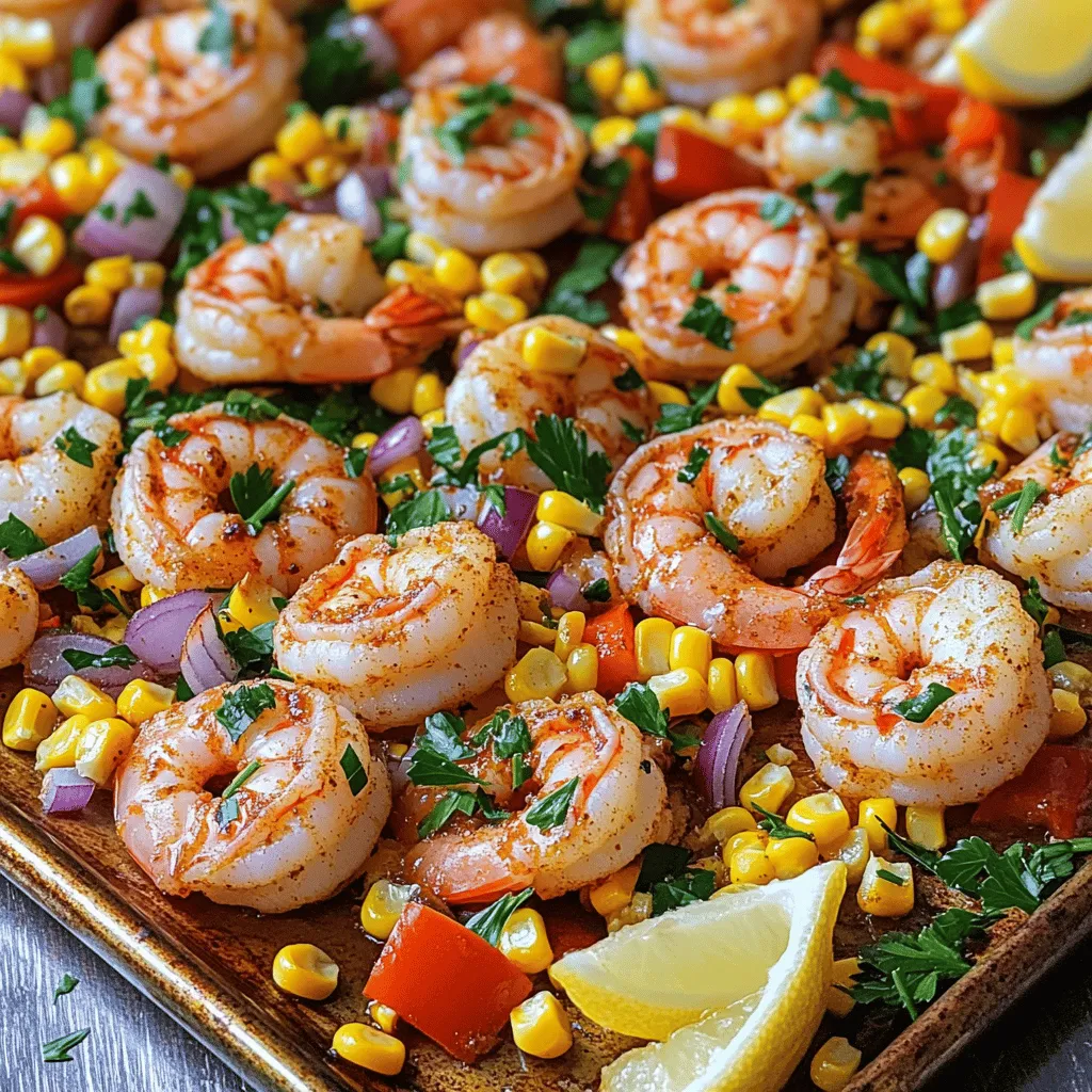 BBQ Shrimp Corn Sheet Pan Delight in Minutes