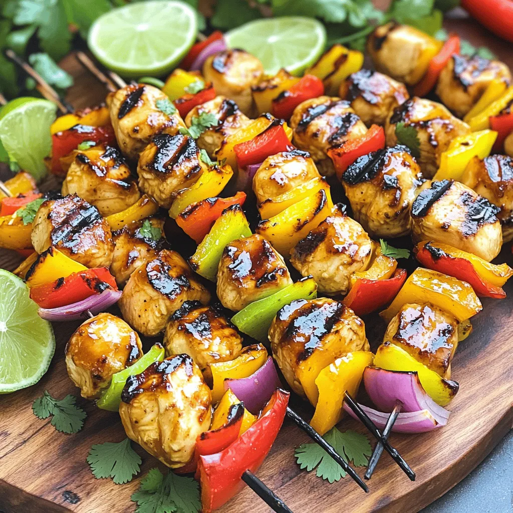 Honey Lime Chicken Kabobs Flavorful Grilled Delight