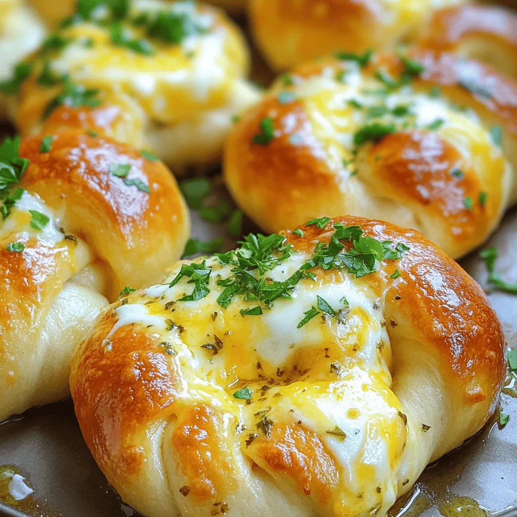 Cheesy Garlic Knots Air Fryer Simple and Quick Dish
