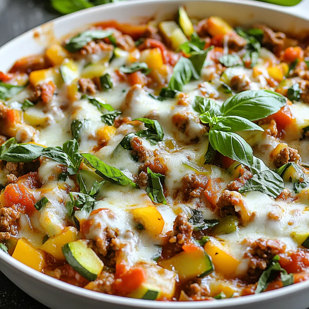 Italian Ground Turkey Skillet Tasty and Quick Meal