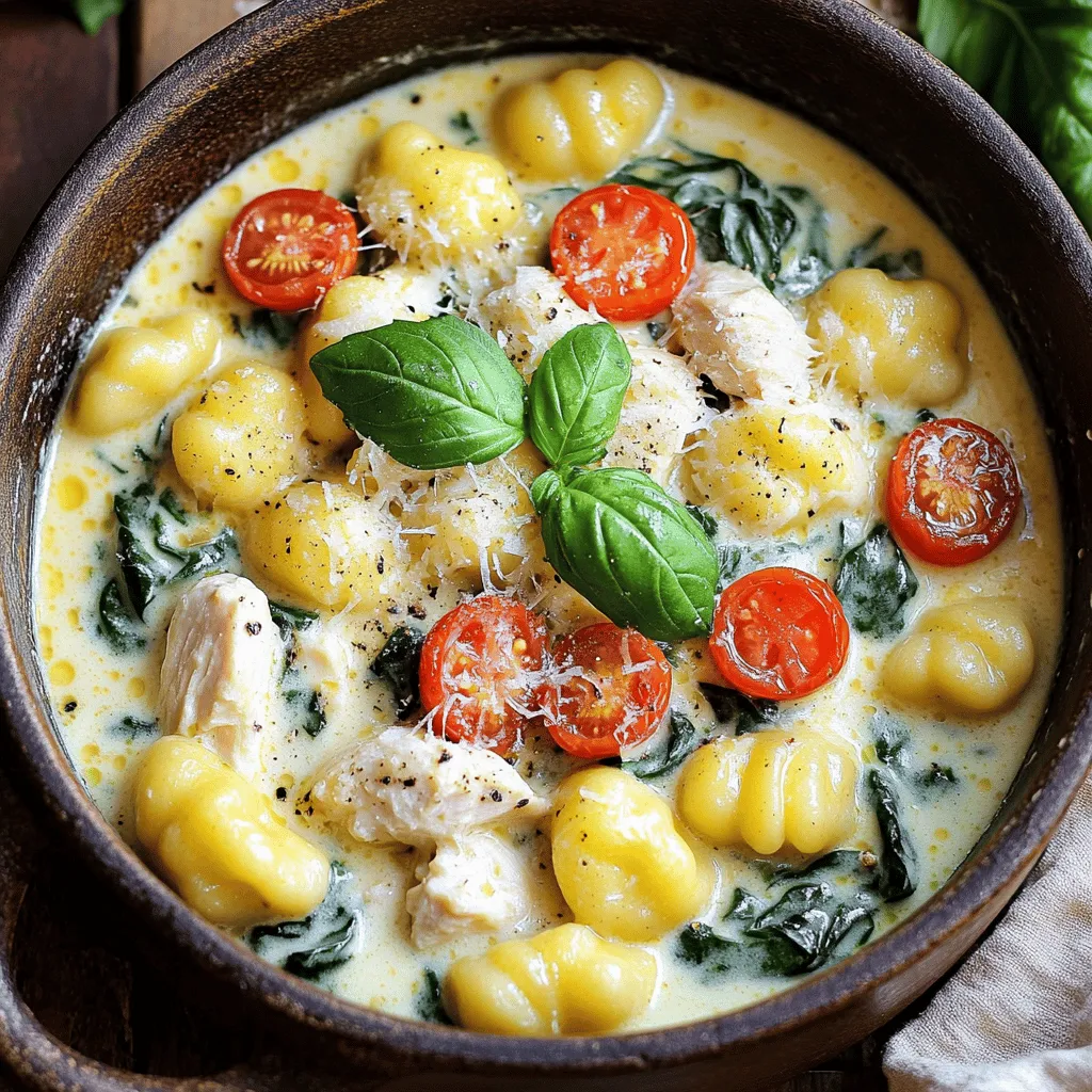 One-Pot Creamy Chicken Gnocchi Quick Family Meal