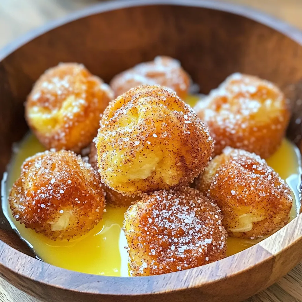 Air Fryer Cinnamon Pretzel Bites Quick and Easy Recipe