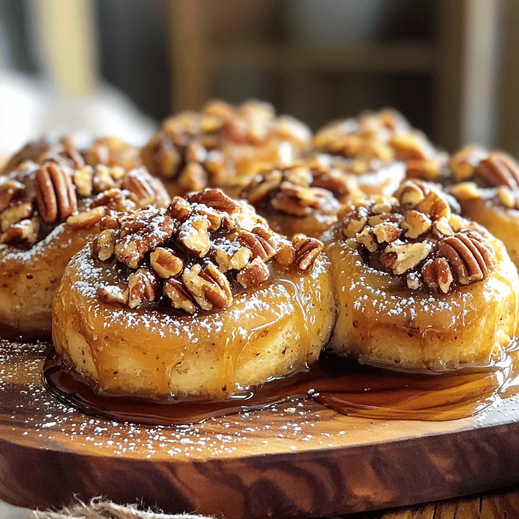 Warm Maple Pecan Sticky Buns Irresistible Treat Recipe