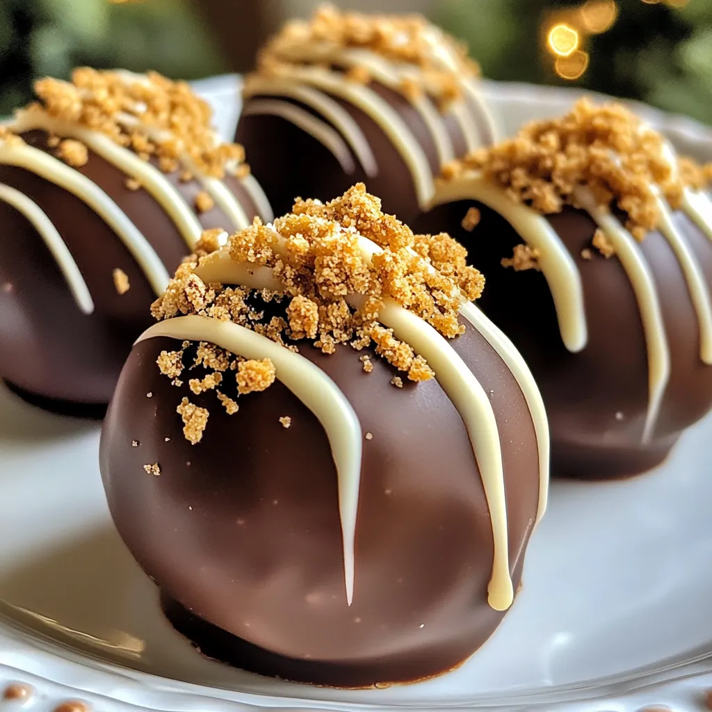 Biscoff Christmas Truffles Delightful Holiday Treat
