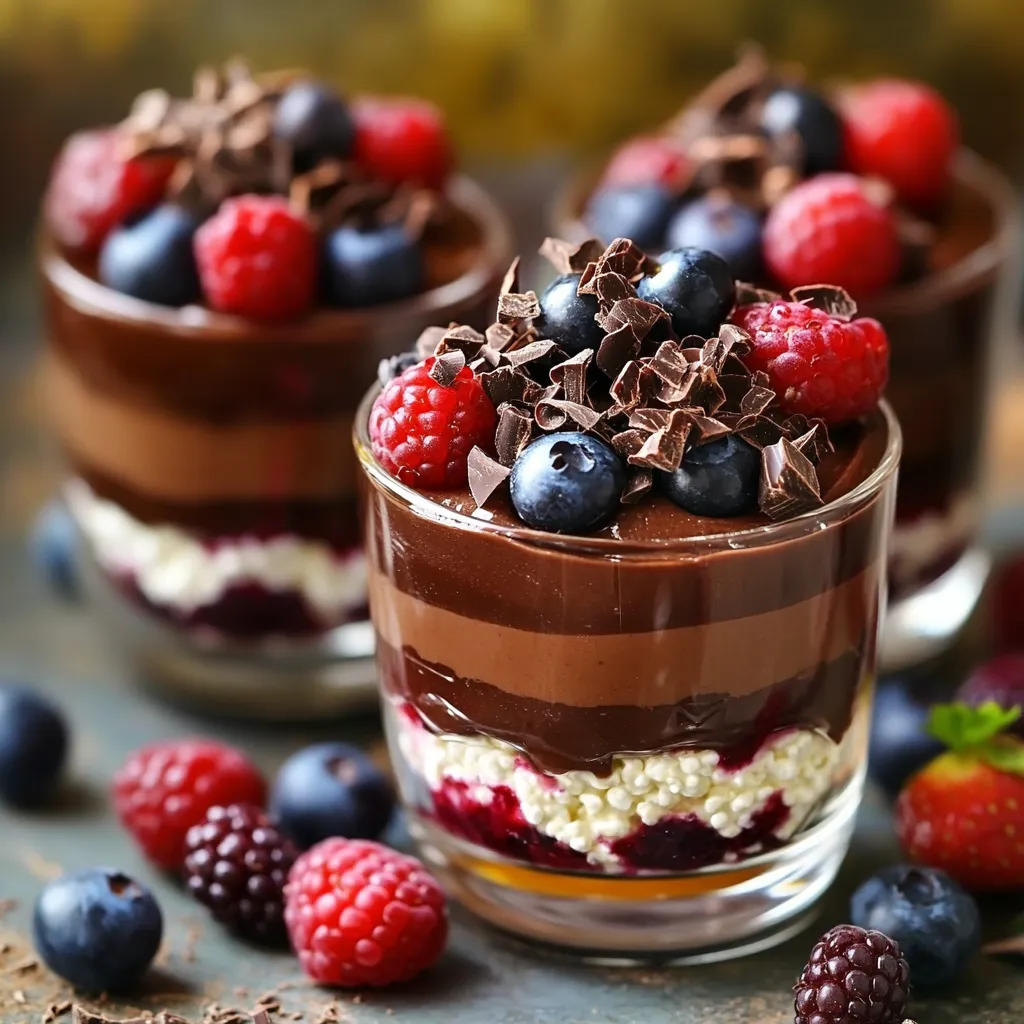 Chocolate Cottage Cheese Mousse Creamy Delight Recipe