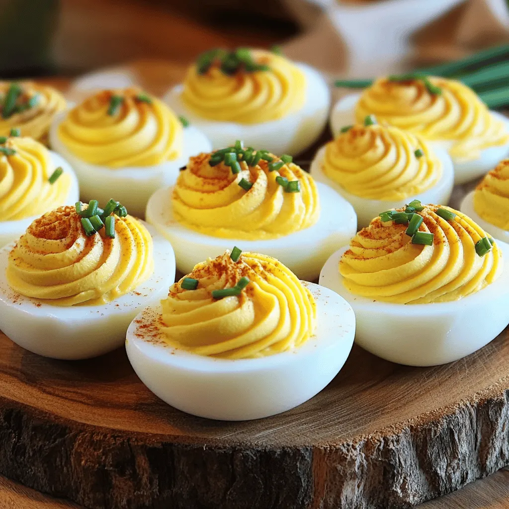 Classic Deviled Eggs Delightful and Easy Recipe