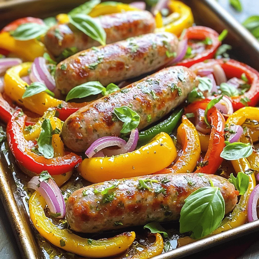 Italian Sausage and Peppers Sheet Pan Delight