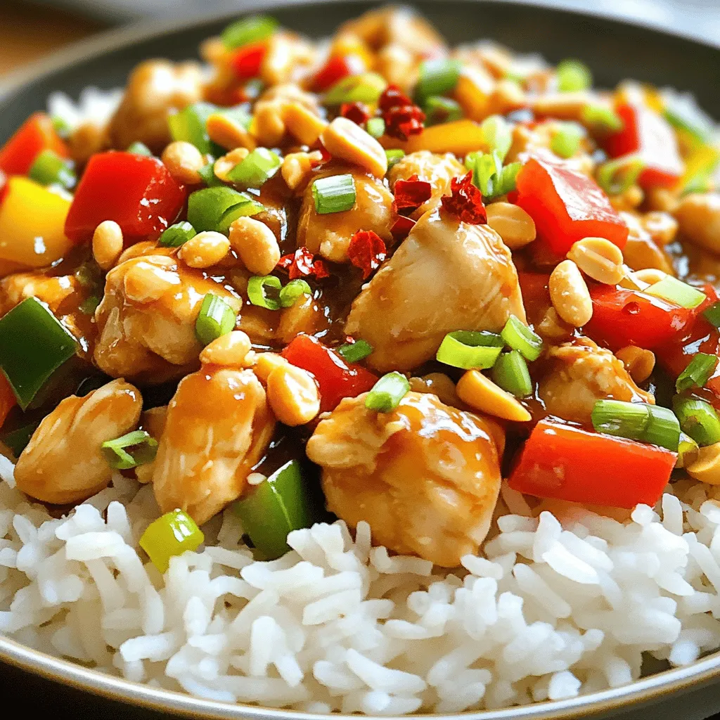 Kung Pao Chicken Flavorful Stir-Fry Delight